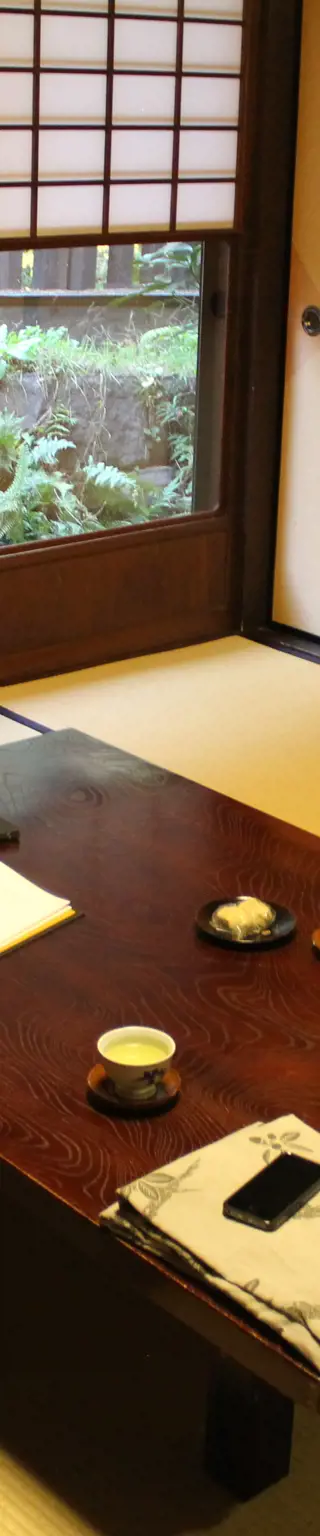 In einem traditionellen, Japanischem Gasthaus schlafen